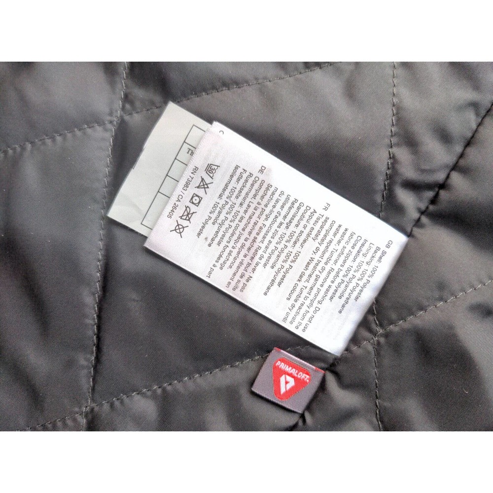 Helly Hensen Aden Long Insulated Hooded Rain Jacket Womens Large L Black - Picture 9 of 13